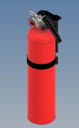3磅红色灭火器缩略图